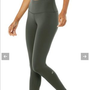 ALO YOGA AIRBRUSH CACTUS LEGGINGS 7/8 LENGTH BRAND NEW